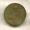 1 песета. Испания 1937г