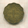 1 анна. Индия 1944г