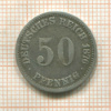 50 пфеннигов. Германия 1876г