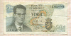 20 франков. Бельгия 1964г