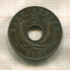 5 центов. Восточная Африка 1951г