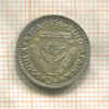 3 пенса. Южная Африка 1956г
