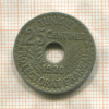 25 сантимов. Тунис 1920г