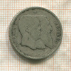 1 франк. Бельгия 1880г
