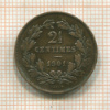 2 1/2 сантима. Люксембург 1901г