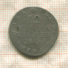1/12 талера. Саксония 1809г