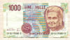 1000 лир. Италия