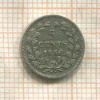 5 центов. Нидерланды 1850г