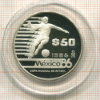 50 песо. Мексика. ПРУФ 1985г