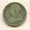 1/2 кроны. Англия 1895г