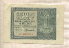 1 злотый. Польша 1941г