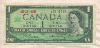 1 доллар. Канада 1967г