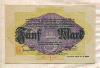 5 марок. Германия 1918г
