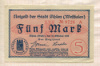5 марок. Германия 1918г