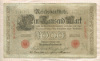 1000 марок. Германия 1908г