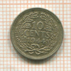 10 центов. Нидерланды 1944г