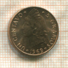 1 сентаво. Доминикана. F.A.O. 1969г