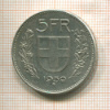 5 франков. Швейцария 1939г