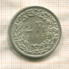 2 франка. Швейцария 1965г
