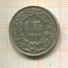 1 франк. Швейцария 1944г