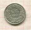 1/2 франка. Швейцария 1944г