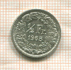 1/2 франка. Швейцария 1965г