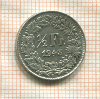 1/2 франка. Швейцария 1943г
