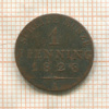 1 пфенниг. Пруссия 1828г