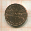 1 цент. Ямайка. F.A.O. 1971г