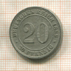 20 пфеннигов. Германия 1888г