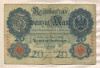 20 марок. Германия 1908г