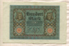 100 марок. Германия 1920г