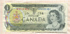 1 доллар. Канада 1973г