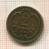2 геллера. Австрия 1909г