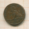 1 сантим. Бельгия 1914г