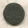 1 крейцер. Австрия 1760г