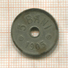 5 бани. Румыния 1905г