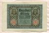 100 марок. Германия 1920г