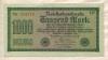 1000 марок. Германия 1922г