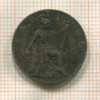 1 фартинг. Великобритания 1916г