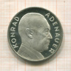 Медаль. Конрад Аденауэр