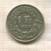 1 франк. Швейцария 1944г