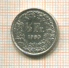 1/2 франка. Швейцария 1960г