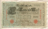 1000 марок. Германия 1910г