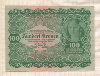 100 крон. Австро-Венгрия 1922г