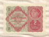 2 кроны. Австро-Венгрия 1922г