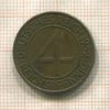 4 пфеннига. Германия 1932г