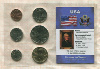 Набор монет. США