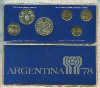 Набор монет. Аргентина. (3000,2000,1000 песо - серебро)