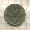 3 крейцера. Австрия 1836г